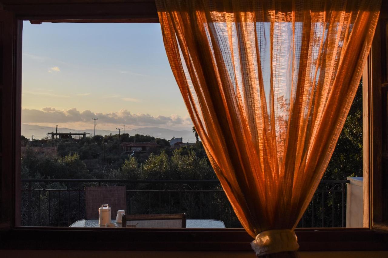 Amber Seaview Villa By The Olive Groves Καλαμάτα Εξωτερικό φωτογραφία